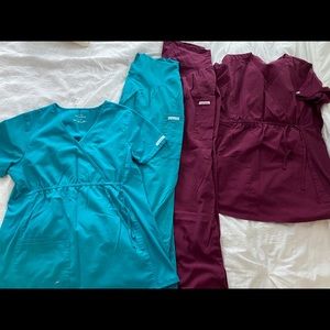 2 sets of Cherokee Maternity scrubs